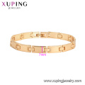 75787 Xuping New arrival banhado a ouro estilo de luxo elegante pulseira de moda para as mulheres